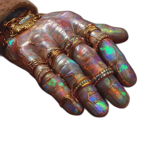 jewelry, weapon, 3d render, cyberpunk, photorealistic, fantasy art, hand, wearing transparent PNG cut-out