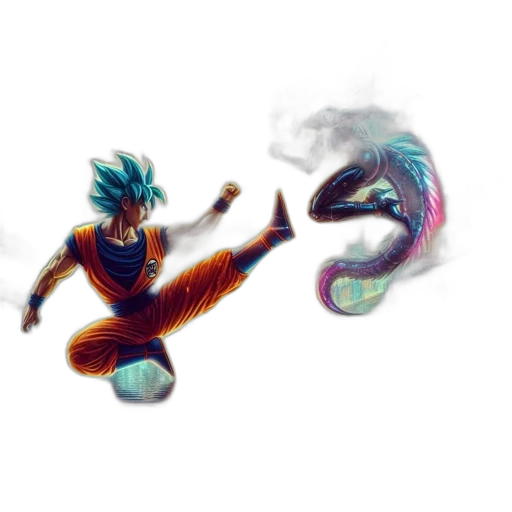 dragon, creature, fantasy art, concept art, comic book art, pixel art, fire, underwater transparent PNG cut-out