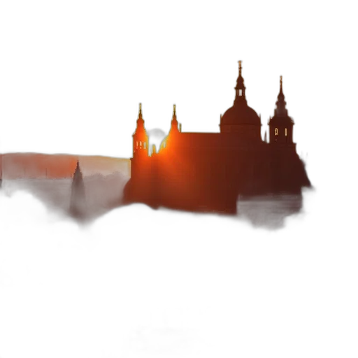 building, staff, crown, concept art transparent PNG cut-out