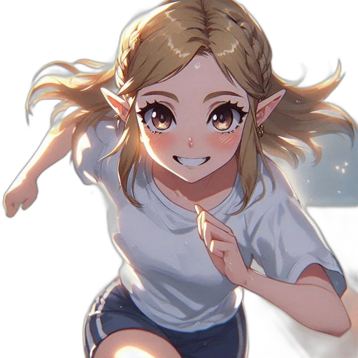 staff, face, creature, crown, anime, cartoon, pixel art, concept art transparent PNG cut-out