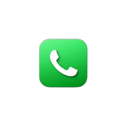 3d render, photorealistic, green, app transparent PNG cut-out