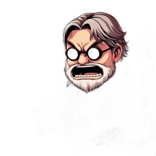 face, mask, creature, staff, pixel art, concept art, cartoon, comic book art transparent PNG cut-out