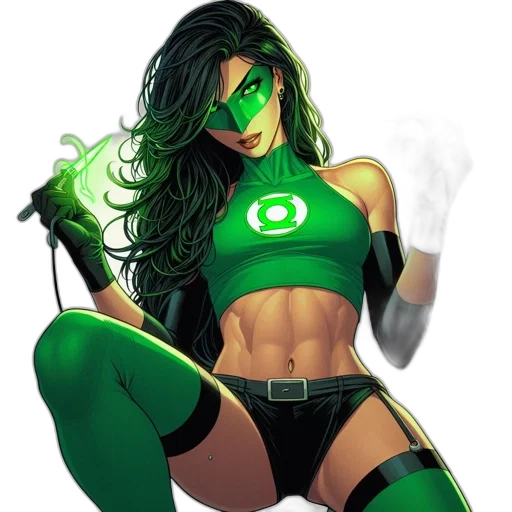 staff, comic book art, concept art, fantasy art, cartoon, green, individual, likely transparent PNG cut-out