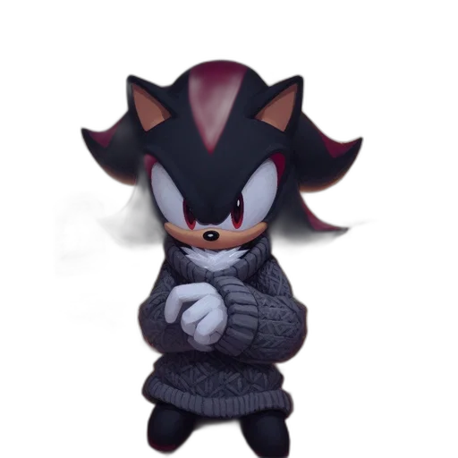 creature, jacket, animal, 3d render, concept art, pixel art, cartoon, dark transparent PNG cut-out