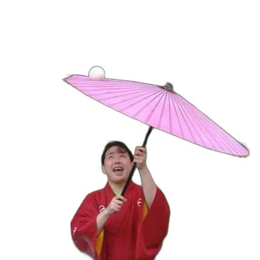 umbrella, staff, hat, jacket, photorealistic, 3d render, vaporwave, oil painting transparent PNG cut-out