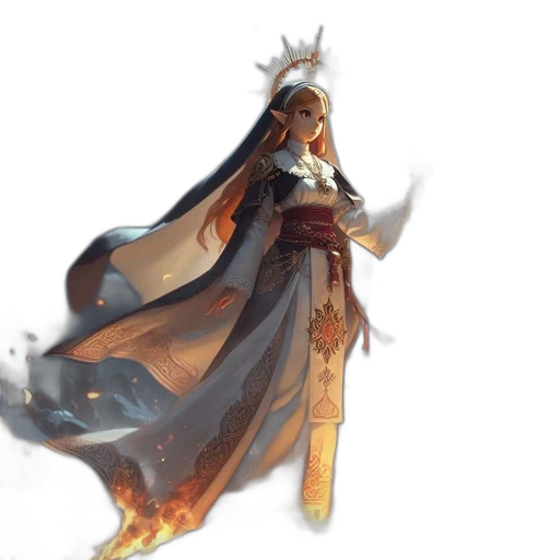 crown, staff, sword, dragon, concept art, fantasy art, 3d render, pixel art transparent PNG cut-out