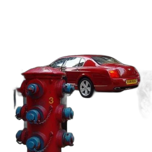 car, robot, weapon, staff, 3d render, concept art, photorealistic, city street transparent PNG cut-out