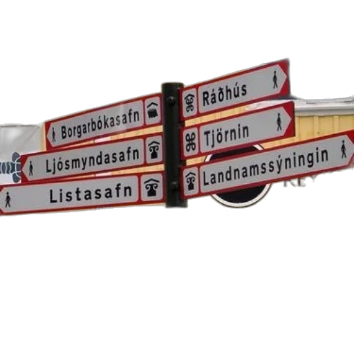 staff, weapon, 3d render, concept art, street, sign, iceland, directions transparent PNG cut-out