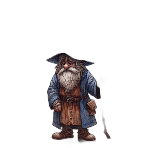 staff, jacket, hat, fantasy art, concept art, pixel art, 3d render, wizard-like transparent PNG cut-out
