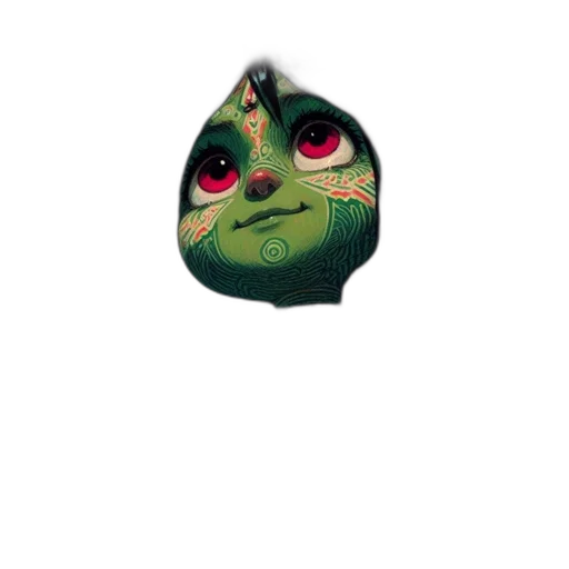 mask, creature, face, animal, 3d render, concept art, photorealistic, pixel art transparent PNG cut-out