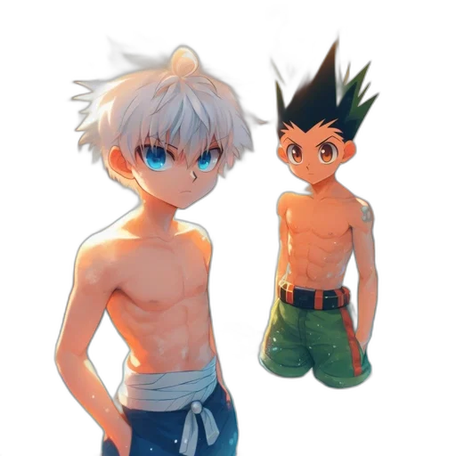 creature, concept art, anime, watercolor, pixel art, underwater, blue, green transparent PNG cut-out