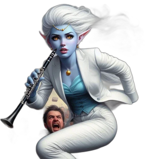 staff, weapon, creature, face, concept art, fantasy art, pixel art, comic book art transparent PNG cut-out