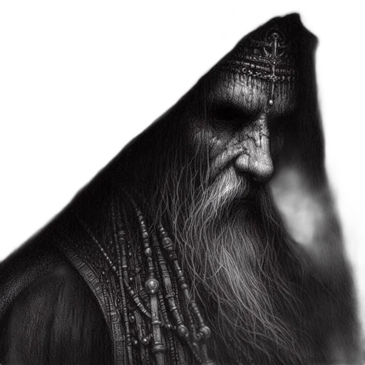 mask, face, sword, hat, pencil sketch, fantasy art, photorealistic, concept art transparent PNG cut-out