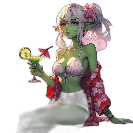 staff, fantasy art, concept art, pixel art, watercolor, green, neon, animated transparent PNG cut-out