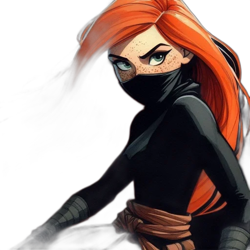 comic book art, concept art, fantasy art, anime, dark, animated, character, red transparent PNG cut-out