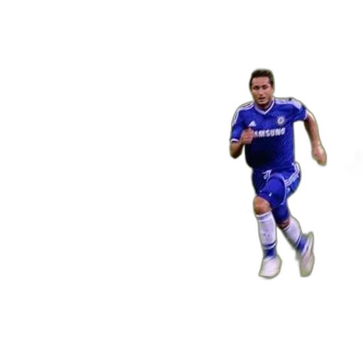 creature, pixel art, 3d render, photorealistic, concept art, soccer, player, blue transparent PNG cut-out