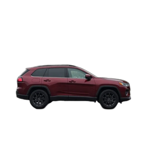 car, 3d render, maroon, vehicle, parked, parking, lot transparent PNG cut-out