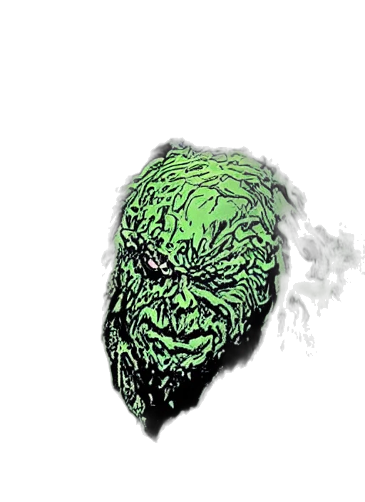 mask, creature, face, staff transparent PNG cut-out