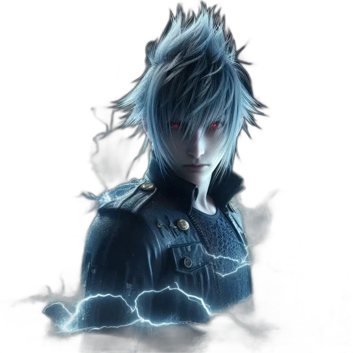 jacket, staff, dragon, creature, concept art, fantasy art, 3d render, anime transparent PNG cut-out