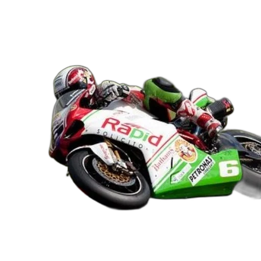 3d render, photorealistic, concept art, cartoon, motorcycle, racer, wearing, helmet transparent PNG cut-out