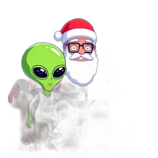 concept art, pixel art, fantasy art, 3d render, outer space, inside, festive, setting transparent PNG cut-out