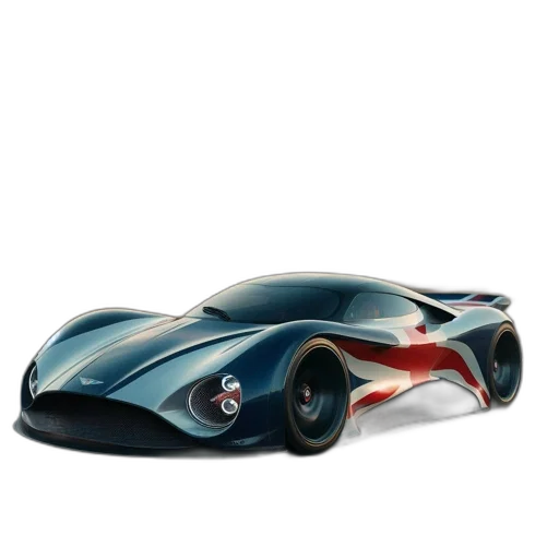 car, 3d render, concept art, photorealistic, futuristic, speeds, along, road transparent PNG cut-out