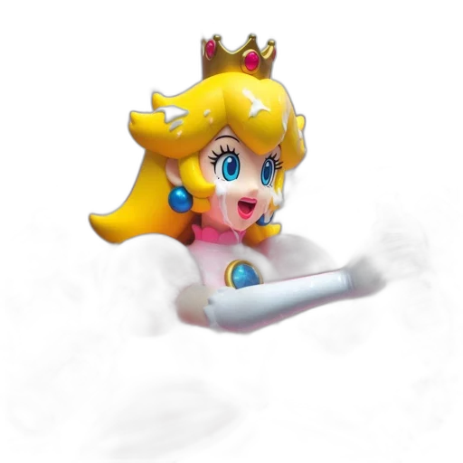 crown, weapon, staff, sword, 3d render, concept art, pixel art, vaporwave transparent PNG cut-out