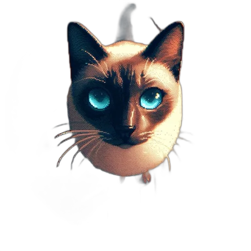 animal, staff, face, creature, 3d render, cartoon, photorealistic, fantasy art transparent PNG cut-out