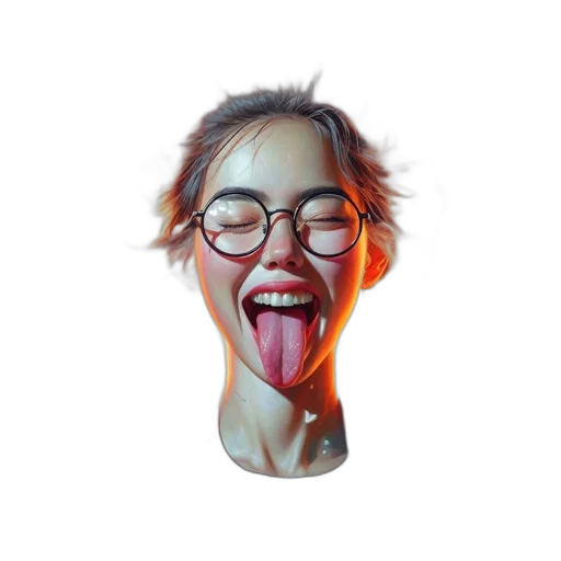 face, mask, creature, staff, photorealistic, 3d render, concept art, cartoon transparent PNG cut-out
