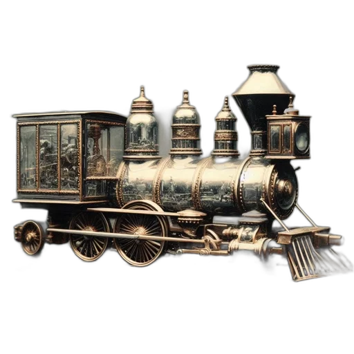 car, weapon, furniture, jewelry, 3d render, concept art, photorealistic, watercolor transparent PNG cut-out