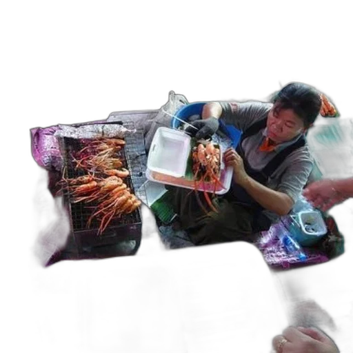 creature, food, animal, weapon, photorealistic, 3d render, cyberpunk, concept art transparent PNG cut-out