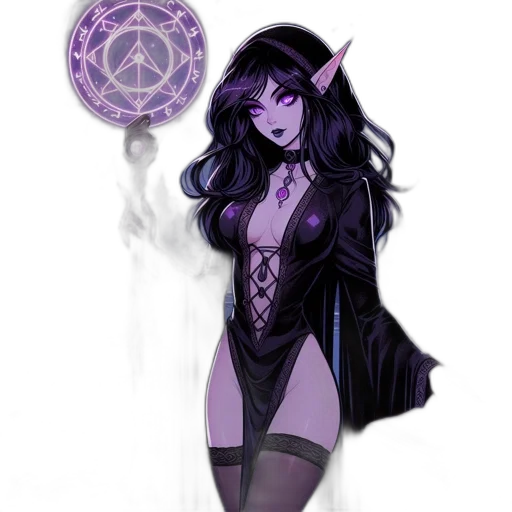 staff, fantasy art, concept art, pixel art, comic book art, dark, monochrome, ethereal transparent PNG cut-out