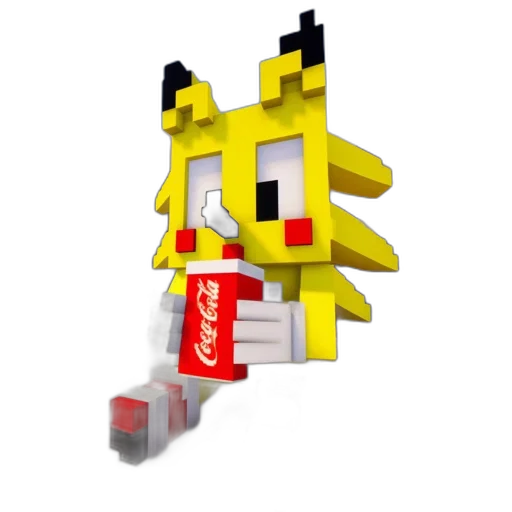 robot, weapon, bottle, dragon, 3d render, pixel art, concept art, photorealistic transparent PNG cut-out
