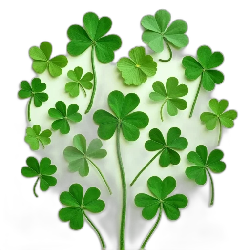 food, green, shamrock, word, family, sight, sort, four transparent PNG cut-out