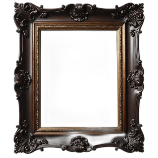 face, furniture, crown, jewelry, photorealistic, silver, mirror, plain transparent PNG cut-out