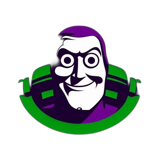 staff, face, concept art, 3d render, cartoon, pixel art, green, illustrated transparent PNG cut-out