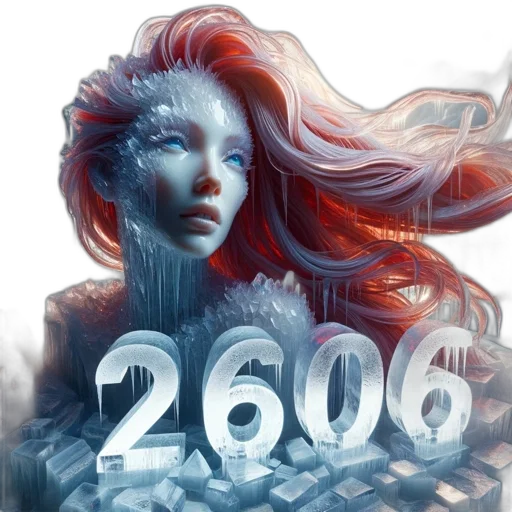fantasy art, concept art, comic book art, cyberpunk, underwater, blue, red, frozen transparent PNG cut-out