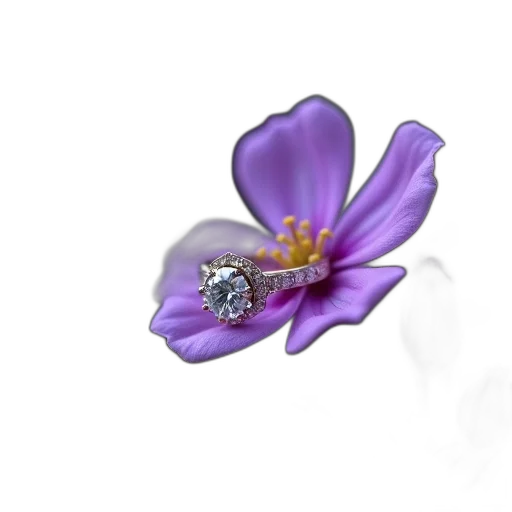 jewelry, flower, crown, staff, 3d render, photorealistic, concept art, pixel art transparent PNG cut-out