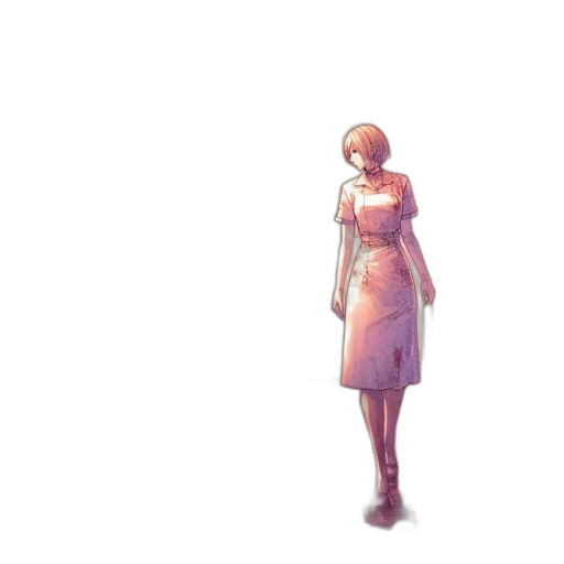 dress, staff, robot, weapon, concept art, pixel art, 3d render, fantasy art transparent PNG cut-out