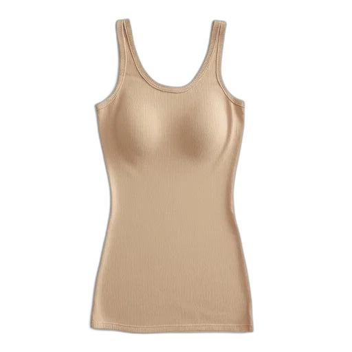 dress, earth tones, golden, plain, unadorned, beige, tank, top transparent PNG cut-out