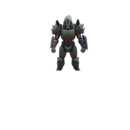 robot, creature, weapon, animal, 3d render, concept art, pixel art, outer space transparent PNG cut-out