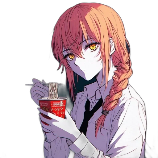 food, robot, staff, face, anime, pixel art, cartoon, vaporwave transparent PNG cut-out