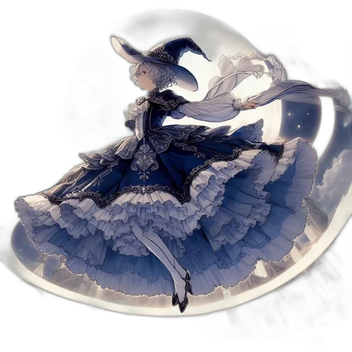 dress, crown, jewelry, shoes, 3d render, fantasy art, concept art, photorealistic transparent PNG cut-out