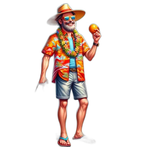 staff, jewelry, concept art, pixel art, cartoon, fantasy art, colorful, man transparent PNG cut-out