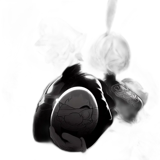 mask, flower, dragon, weapon, photorealistic, concept art, 3d render, comic book art transparent PNG cut-out