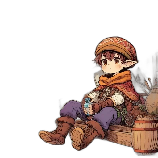 weapon, food, fantasy art, pixel art, concept art, watercolor, fire, snow transparent PNG cut-out