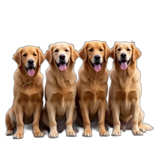 animal, staff, photorealistic, oil painting transparent PNG cut-out