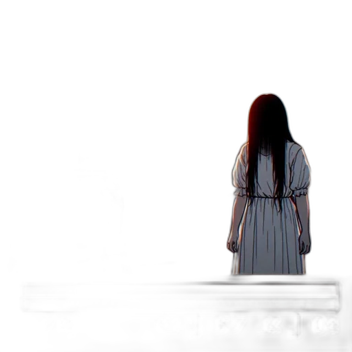 dress, hair, creature, staff, concept art, 3d render, pixel art, fantasy art transparent PNG cut-out