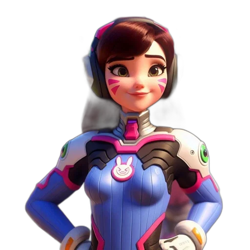 robot, face, staff, jacket, concept art, 3d render, cartoon, fantasy art transparent PNG cut-out