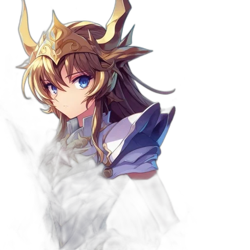 dragon, crown, staff, sword, anime, fantasy art, pixel art, concept art transparent PNG cut-out